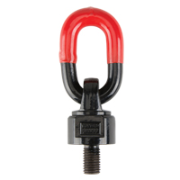 Anneaux de treuil de levage pivotant, 1/4", Longueur du filetage 13 mm, Acier alli&eacute; R.M.G. Prévention