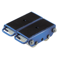 Patin &agrave; 4 galets en nylon Pakrol R.M.G. Prévention