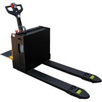 Fully Powered Electric Pallet Truck With  Stand-On Platform, 4500 lbs. Cap., 48" L x 30.25" W R.M.G. Prévention