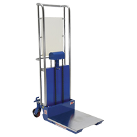 Hefti-Lift Load Stacker, Foot Pump Operated, 880 lbs. Capacity, 59" Max Lift R.M.G. Prévention