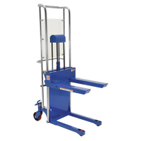 Hefti-Lift Load Stacker, Foot Pump Operated, 880 lbs. Capacity, 59" Max Lift R.M.G. Prévention