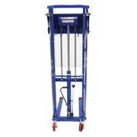 Hefti-Lift Load Stacker, Foot Pump Operated, 1500 lbs. Capacity, 63" Max Lift R.M.G. Prévention