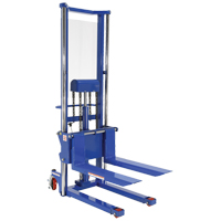 Hefti-Lift Load Stacker, Foot Pump Operated, 1500 lbs. Capacity, 63" Max Lift R.M.G. Prévention