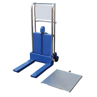Hefti-Lift Load Stacker, Foot Pump Operated, 880 lbs. Capacity, 35" Max Lift R.M.G. Prévention