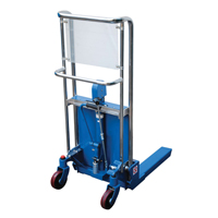 Hefti-Lift Load Stacker, Foot Pump Operated, 880 lbs. Capacity, 35" Max Lift R.M.G. Prévention