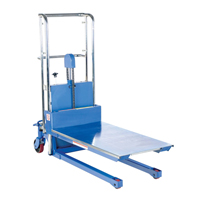Hefti-Lift Load Stacker, Foot Pump Operated, 400 lbs. Capacity, 44" Max Lift R.M.G. Prévention