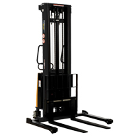 Fork Lift Stacker, Electric Operated, 2000 lbs. Capacity, 137" Max Lift R.M.G. Prévention