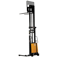 Fork Lift Stacker, Electric Operated, 2000 lbs. Capacity, 137" Max Lift R.M.G. Prévention
