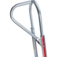 Knocked Down Hand Truck, P-Handle Handle, Aluminum, 52" Height, 500 lbs. Capacity R.M.G. Prévention
