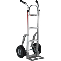 Knocked Down Hand Truck, Dual Handle, Aluminum, 48" Height, 500 lbs. Capacity R.M.G. Prévention