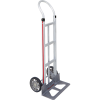 Knocked Down Hand Truck, Continuous Handle, Aluminum, 48" Height, 500 lbs. Capacity R.M.G. Prévention