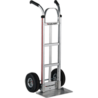 Knocked Down Hand Truck, Dual Handle, Aluminum, 48" Height, 500 lbs. Capacity R.M.G. Prévention