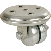 Low Level Casters, Swivel, 2" (51 mm), Cast Iron, 600 lbs. (272 kg.) R.M.G. Prévention