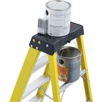 Industrial Heavy-Duty Stepladders (6400 Series), 4', Fibreglass, 300 lbs. Capacity, Type 1A R.M.G. Prévention