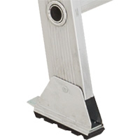 Industrial Heavy-Duty Straight Ladders, 8', Aluminum, 300 lbs., CSA Grade 1A R.M.G. Prévention