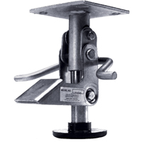 Floor Lock Brakes - Heavy-Duty, 4-3/4" Extended Height, 3-11/16" Retracted Height R.M.G. Prévention