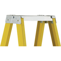 6600 Series Industrial Heavy-Duty 2-Way Stepladders, Fibreglass, 300 lbs. Capacity, 6' R.M.G. Prévention