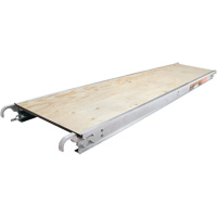 Work Platforms - Plywood Deck, Wood, 7' L x 19" W R.M.G. Prévention