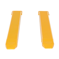 Rallonges de fourche, 48" l x 7-3/8" la, Pour des largeurs de fourches 5" R.M.G. Prévention