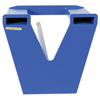 Fl&egrave;che de chariot &eacute;l&eacute;vateur pour tapis, 108-1/2" longueur, Install&eacute; sur fourche, Capacit&eacute; de 2500 lb R.M.G. Prévention