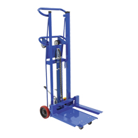 Platform Lift Stacker, Foot Pump Operated, 750 lbs. Capacity, 52" Max Lift R.M.G. Prévention