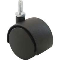 Roulette &agrave; roue double (s&eacute;ries 300/400), Pivotant, Diam&egrave;tre 2" (51 mm), Capacit&eacute; 75 lb (34 kg) R.M.G. Prévention