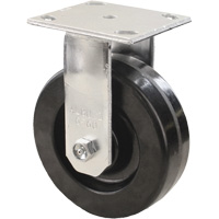 Roulettes robustes EMaxx &agrave; cheville, Fixe, 6" (152,4 mm), Ph&eacute;nolique, 1200 lb (544,3 kg) R.M.G. Prévention
