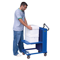 Self Elevating Tables, 20" L x 20" W, Steel, 230 lbs. Capacity R.M.G. Prévention