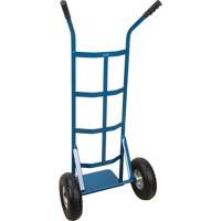All-Welded Hand Truck, Dual Handle, Steel, 46" Height, 600 lbs. Capacity R.M.G. Prévention