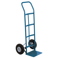 All-Welded Hand Truck, Continuous Handle, Steel, 48" Height, 600 lbs. Capacity R.M.G. Prévention