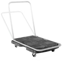 Utility Platform Truck, 30-1/2" L x 20-1/2" W, 250 lbs. Cap., Rubber Wheels R.M.G. Prévention
