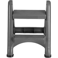 Folding Step Stool, 2 Steps, 19-1/2" x 20-1/2" x 22-3/4" High R.M.G. Prévention