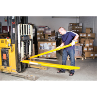 Rallonges de fourches, 72" l x 5" la, Pour des largeurs de fourches 4" R.M.G. Prévention