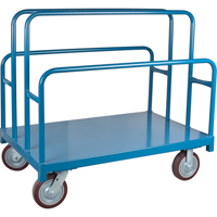 Heavy-Duty Panel Mover Truck, 48" x 30" x 45", 2500 lbs. Capacity R.M.G. Prévention