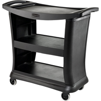 Executive Service Cart, 3 Tiers, 20" x 38" x 39", 300 lbs. Capacity R.M.G. Prévention