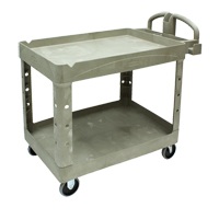 Heavy Duty Utility Cart - 4520-88, 2 Tiers, 25-1/4" x 39" x 44", 500 lbs. Capacity R.M.G. Prévention