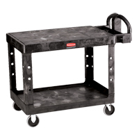 Chariot utilitaire robuste a/tablette plate - 4525-00, 2 tiers, 25-7/8" x 33-3/10" x 43-9/10", Capacit&eacute; 500 lb R.M.G. Prévention