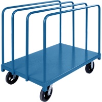 Single Level Rails Heavy-Duty Panel Mover Truck, 48" x 30" x 45", 2000 lbs. Capacity R.M.G. Prévention