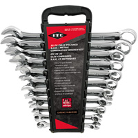 ICWP-22SM Wrench Set, Combination, 22 Pieces, Imperial and Metric R.M.G. Prévention