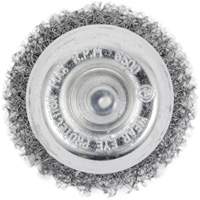 ?Brosse coupelle sertie sur tige R.M.G. Prévention