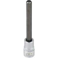 Bit Socket, Hex, 1/4" x 4" L, 3/8" Drive R.M.G. Prévention