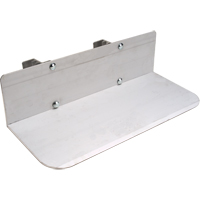 Plaque frontale pour diable en aluminium R.M.G. Prévention