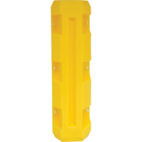 Slim Column Protector, 3" x 3" Inside Opening, 12" L x 12" W x 42" H, Yellow R.M.G. Prévention