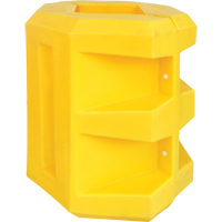 Short Column Protector, 6" x 6" Inside Opening, 24" L x 24" W x 24" H, Yellow R.M.G. Prévention