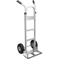 Knocked Down Hand Truck, Dual Handle, Aluminum, 50-5/8" Height, 500 lbs. Capacity R.M.G. Prévention