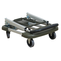 Chariot &agrave; plateforme t&eacute;l&eacute;pliante, Aluminium, 330 lb, 29-1/2" lo x 17-1/2" la, Hauteur 36-1/2" R.M.G. Prévention