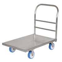 Platform Truck, 36" L x 24" W, 2000 lbs. Capacity, Polyurethane Casters R.M.G. Prévention