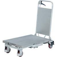 Manual Hydraulic Scissor Lift Table, 27-1/2" L x 17-5/8" W, Partial Stainless Steel, 400 lbs. Capacity R.M.G. Prévention