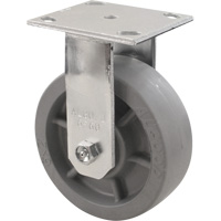 Roulette Emaxx, Fixe, 8" (203,2 mm), Envirothane, 1200 lb (544,3 kg) R.M.G. Prévention