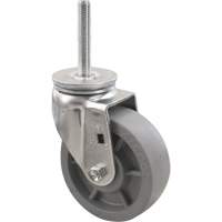 Emaxx Envirothane Caster, Swivel, 4" (101.6 mm) Dia., 1000 lbs. (453.6 kg.) Capacity R.M.G. Prévention